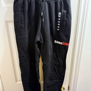 GameStop Men’s Black Logo Jogger Sweatpants